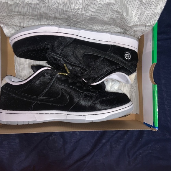 Nike sb medicom toy x dunk low sb 'be@Rbrick'